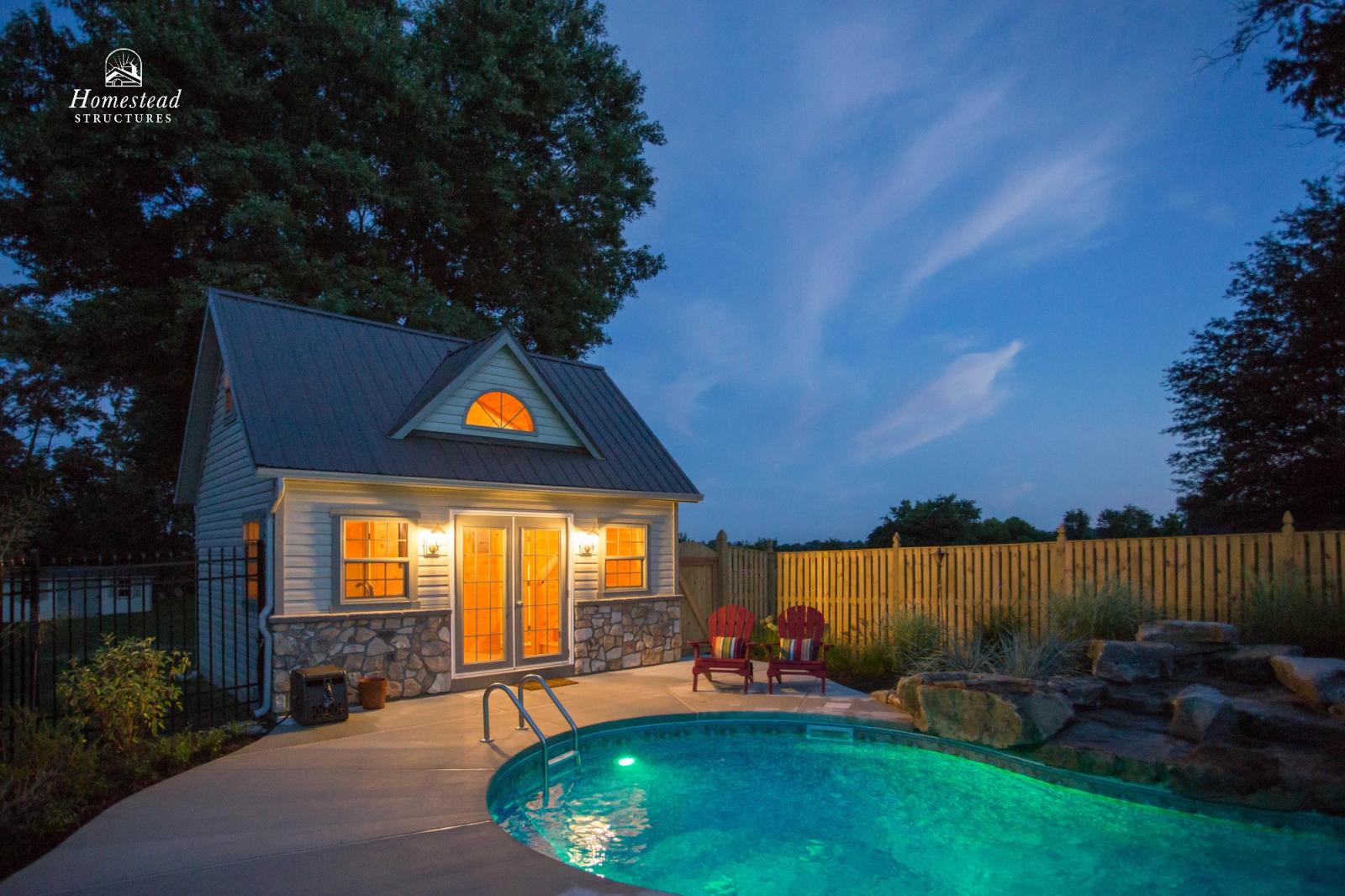 Hollis Pool House Middletown, MD Homestead Structures